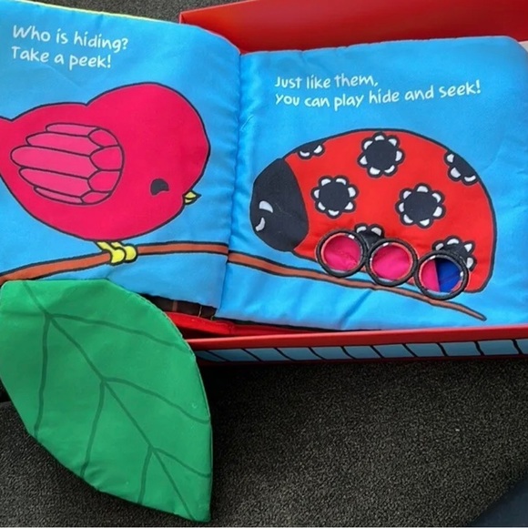 Soft Baby Book Gift Set- By To Be Ready for Life: “Just Like...the animals” NEW - Picture 4 of 5